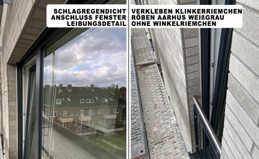 Klinkerriemchen verkleben
